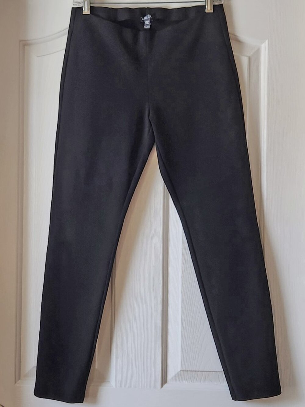 Eileen Fisher Washable Flex Ponte Slim Pull-On Ankle Pants/Leggings, Size MP
